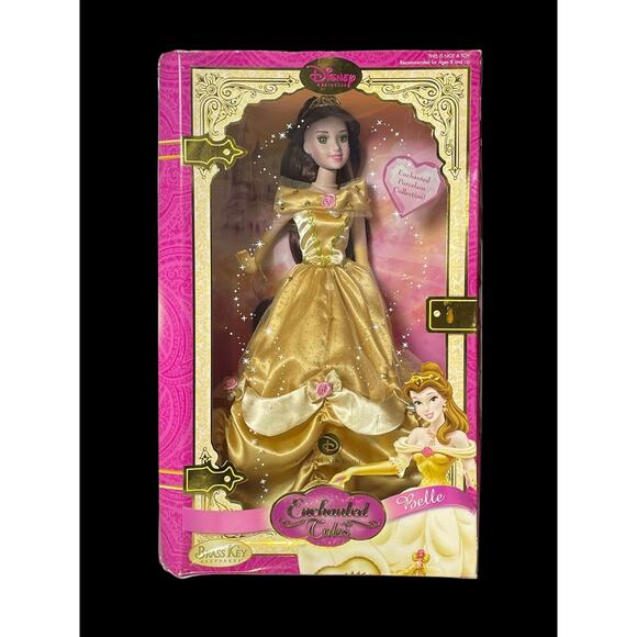 2007 Brass Key Keepsakes Disney Princess Belle Enchanted Tales Porcelain Doll - Picture 1 of 7